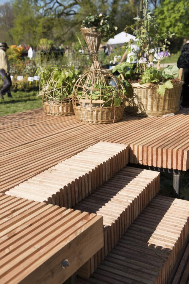 création et entretien de jardin  – évènementiel – ©sauvaje