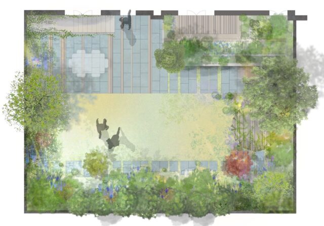 études et conception de terrasse et jardin – Espaces publics – ©atelierplantago