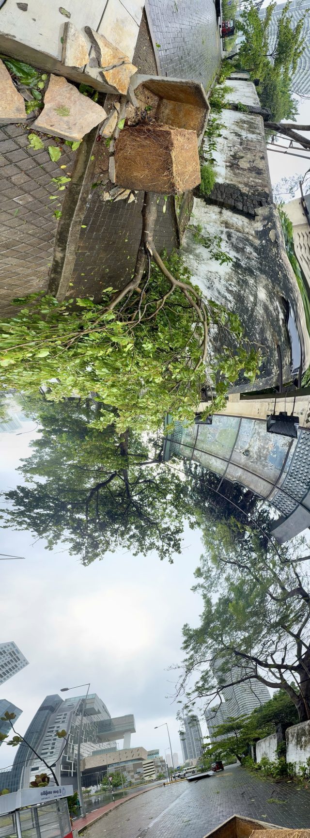 Colombo, Sri Lanka: pendant le cyclone Ditwah.