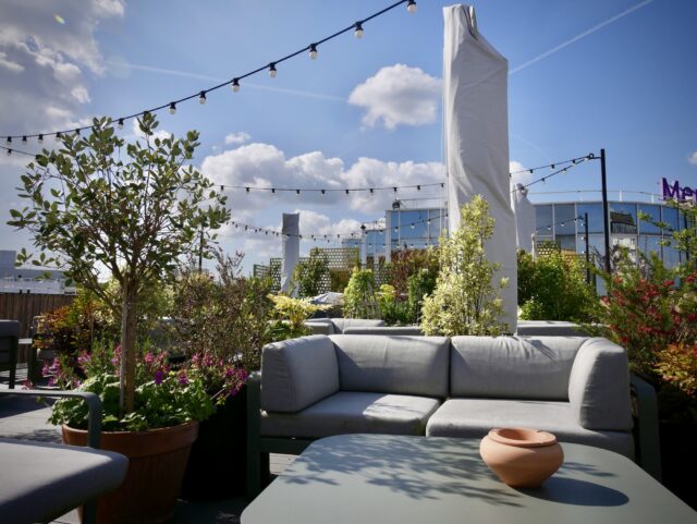 Terrasse d&rsquo;entreprise